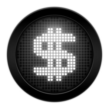 button led dollar-zeichen I