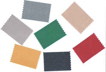 Fototapeta premium Echantillons de tissus de couleurs.