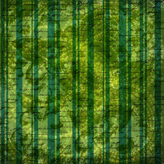 Fototapeta premium Grunge green background with ancient ornament for st Patrick