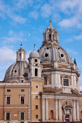 Fototapeta na wymiar Piękny kościół w Rzymie. Włochy.
