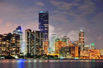Fototapeta na wymiar Miami urban architecture