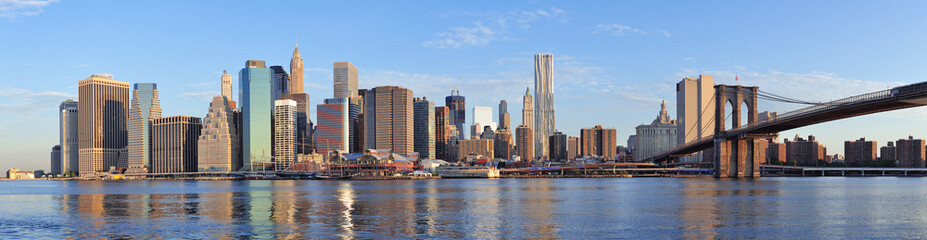 Fototapeta na wymiar New York City Manhattan downtown