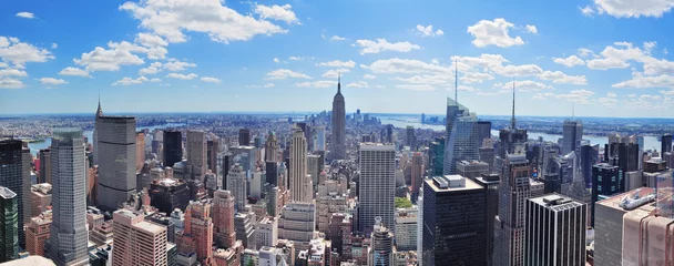 Fotobehang New York City Manhattan-panorama © rabbit75_fot