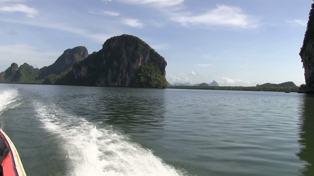 bateau pour phang nga