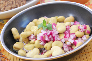Bohnensalat