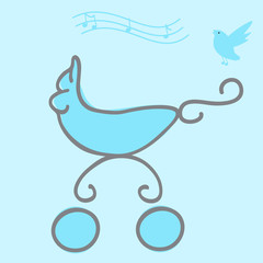 Baby Boy Arrival Card