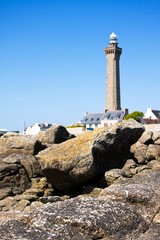 Phare d'Eckmühl, Saint-Pierre (Finistère, Bretagne)