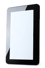 Tablet isolated on white
