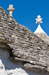 Fototapeta na wymiar Trulli Alberobello. Apulia. Włochy.