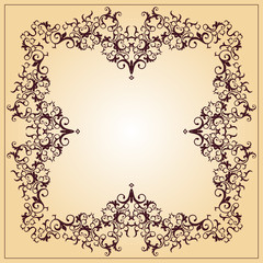 Vintage frame design