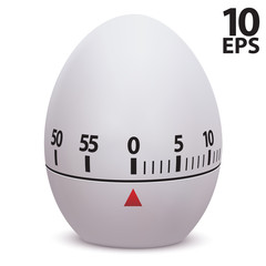 Egg timer. Vector illustration