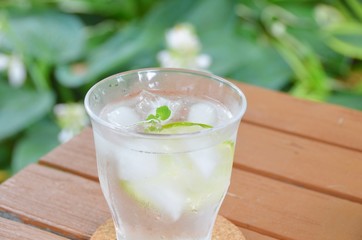 mineral water