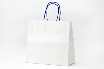 White shopping bag.