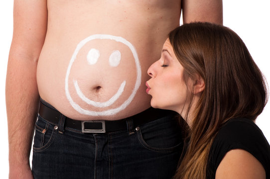 kissing the smiley
