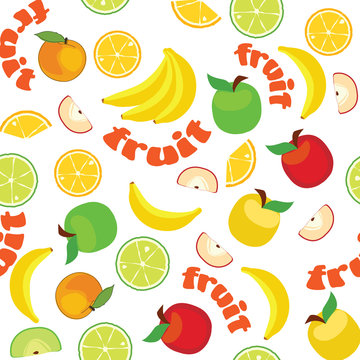 Vector Fruit Pattern
