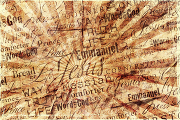 Grunge Religious Background