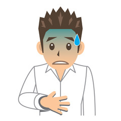 シャツ 男性 B 病気 腹痛