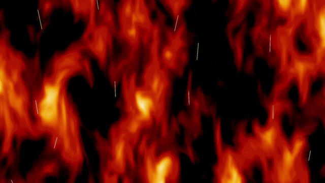 Abstract Fire Texture