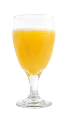 apple juice over white