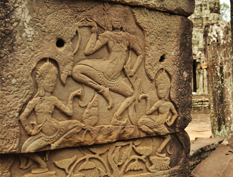 Angkor Wat ancient temple Cambodia Asia