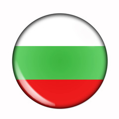 Button flag of Bulgaria
