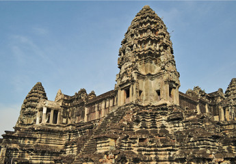 Angkor wat ancient temple Cambodia Asia