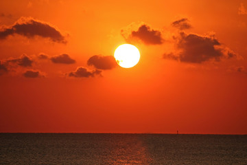 Sunset over Outer Banks
