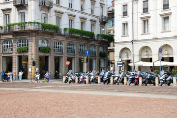 Obraz premium Milan Street