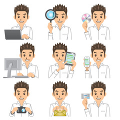 シャツ 男性 B IT