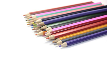 Naklejka premium crayon de couleurs
