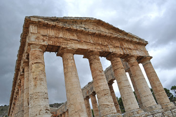 Obraz premium Segesta tempio 3