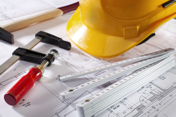 housing market on blueprint