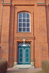 Fototapeta na wymiar Hamburg: Nikolaikirche in Billwerder