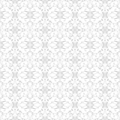 Seamless Dots and Floral Pattern