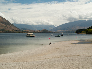 Plage du lac de Wanaka