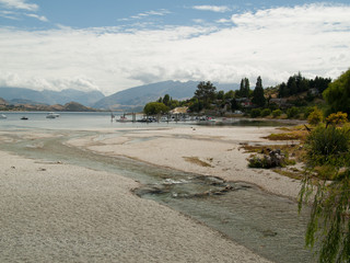 Plage du lac de Wanaka