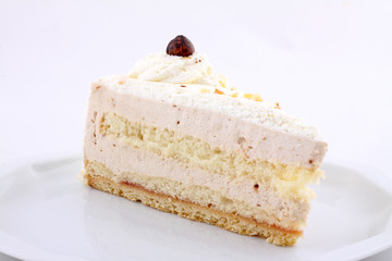 Sahne Nusskuchen