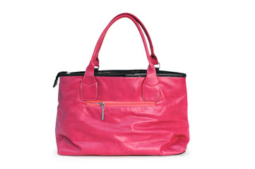 Naklejka premium Elegant woman bag on white