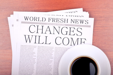 Newspaper CHANGES WILL COME