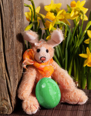 Easter Bunny with easter egg