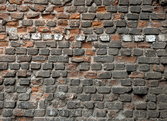 oldest building wall at the downtown , HDR series 10