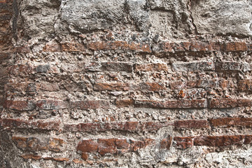 oldest building wall at the downtown , HDR series