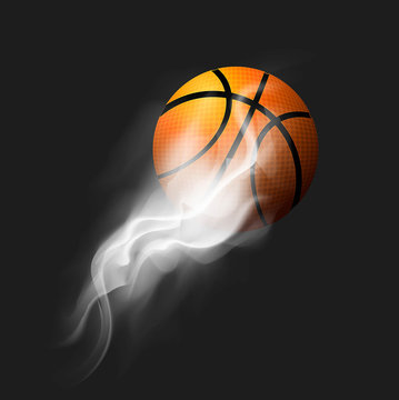 Basketball Fire Ball