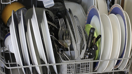 Open Dishwasher