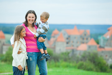 Fototapeta premium Happy travelers