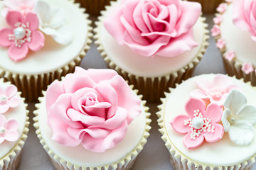 Wedding cupcakes