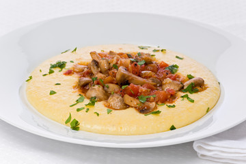 Polenta with Mushrooms