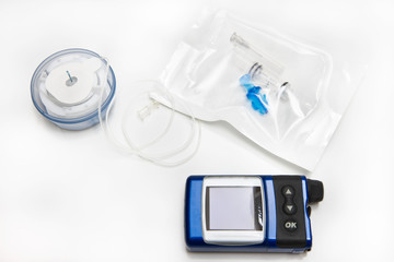 Insulin Pump, Infusion Set and Reservoir