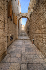Fototapeta na wymiar Jerusalem Street