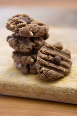 Fototapeta na wymiar Choc Cookies